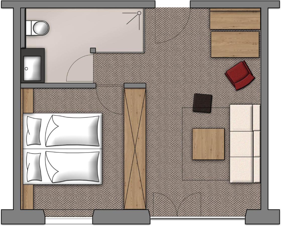 Helds Vitalhotel Ruhpolding Oda fotoğraf